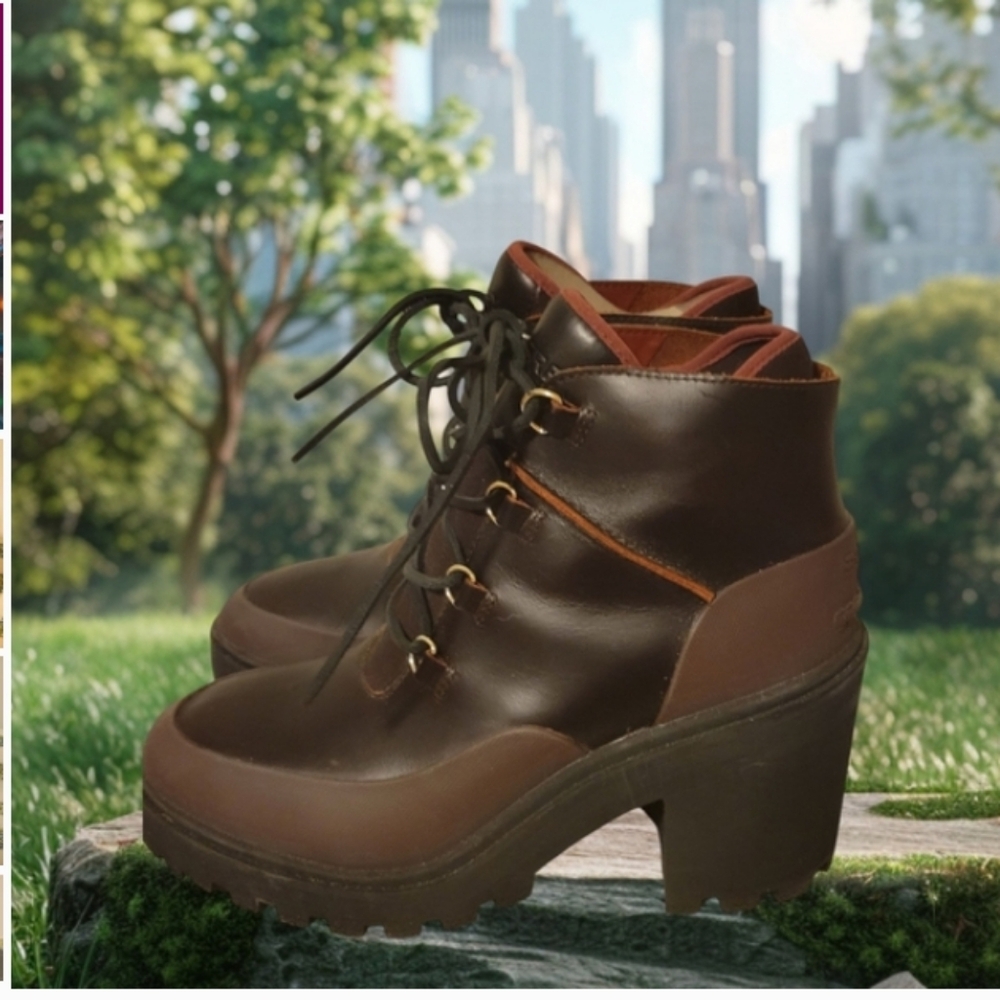 Lace up boots
